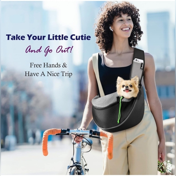 Pawaboo Large Dog/Cat Sling Pet Carrier - Picture 2 of 5